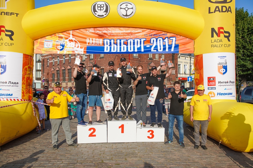 Шестой этап LADA Rally Cup на ралли ''Выборг-2017''