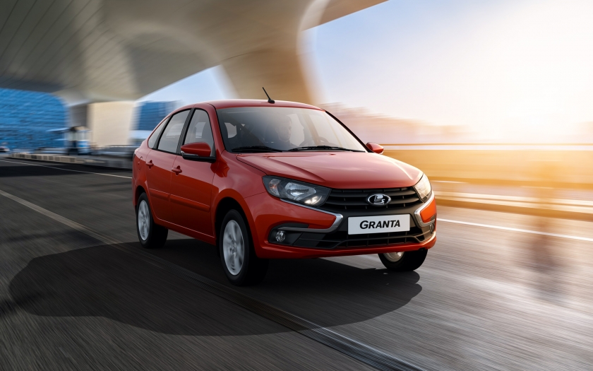 LADA - LADA Granta лидирует по итогам апреля