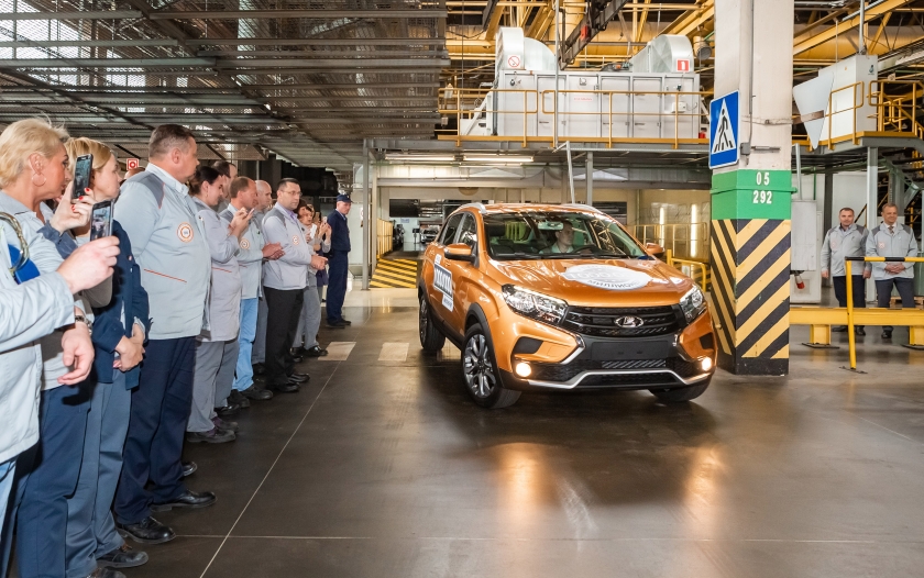 АВТОВАЗ выпустил миллионный автомобиль на линии В0